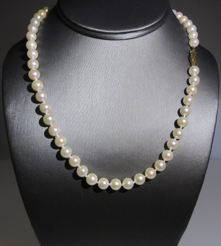 Japanese Akoya Pearl Necklace