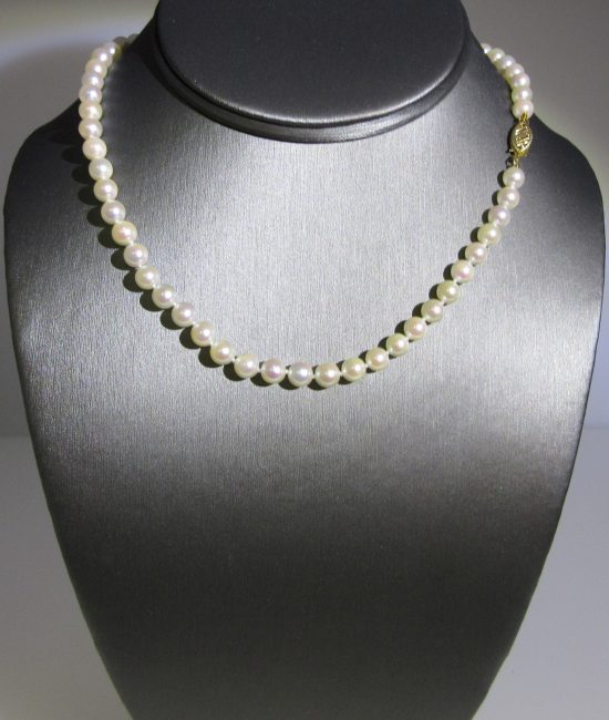Japanese Akoya Pearl Necklace  