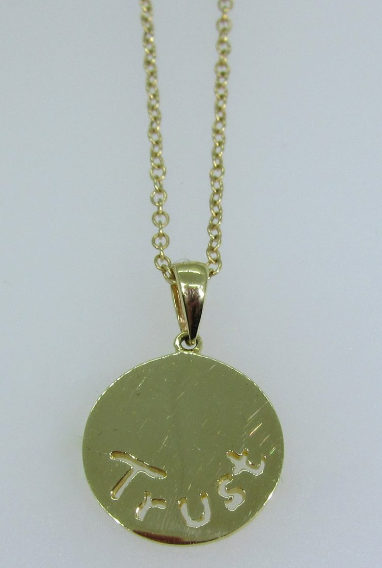 "Trust" Pendant
