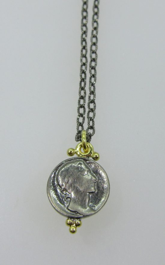 Antiqued Pendant