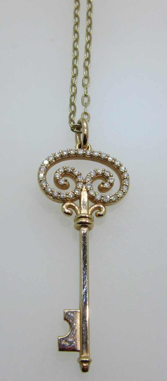 Vintage Key Pendant
