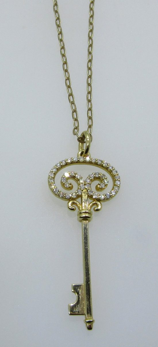Vintage Key Pendant 