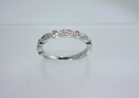 Diamond Pave Anniversary Band