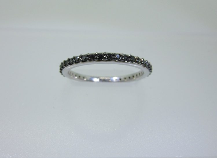 Black Diamond Eternity Band