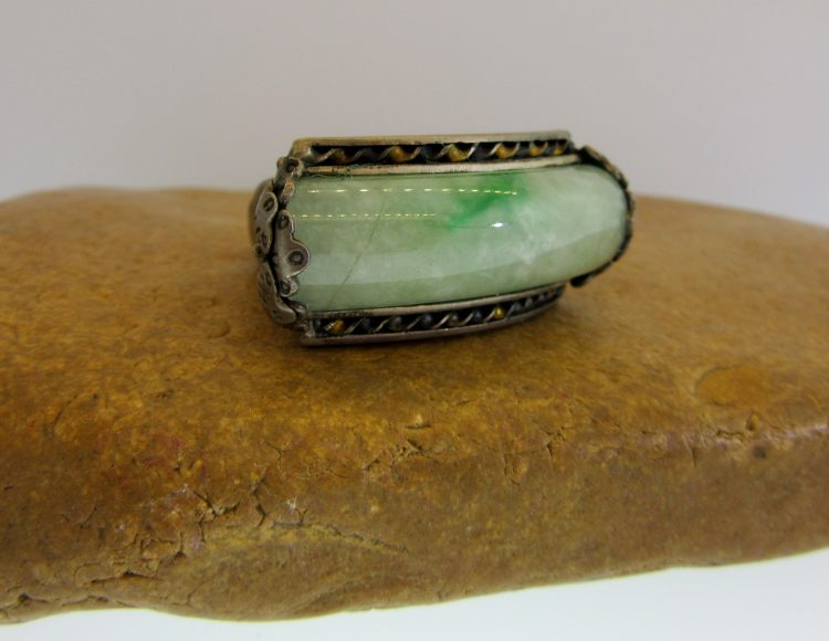 Jade Twist Ring