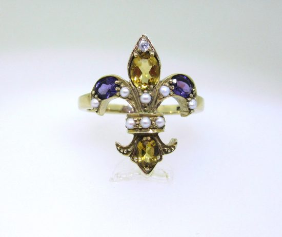 Fleur-de-lis Ring